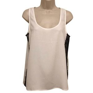 H&M Sleeveless Top with Lace Detail